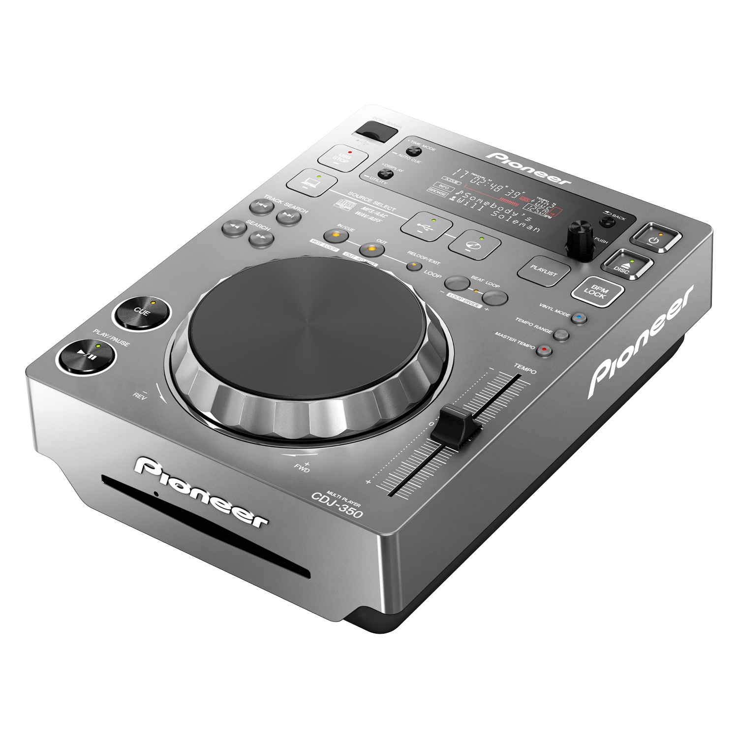 Pioneer DJ CDJ-350 S - odtwarzacz CD/MP3/USB