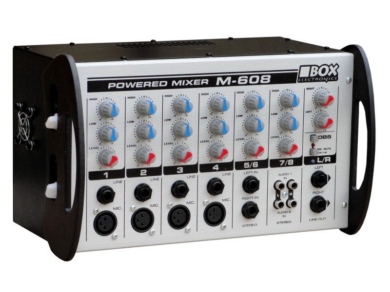 Box Electronics M-608 - powermikser