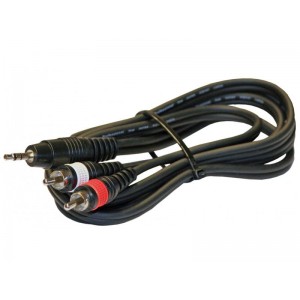 JB Systems RCA - Mini Jack - kabel audio (1,5m)