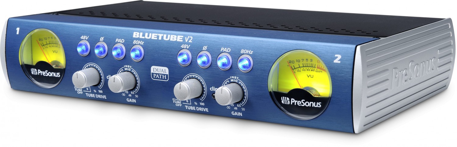 Presonus BlueTube DP V2 - 2-kanałowy przedwzmacniacz mikrofonowy