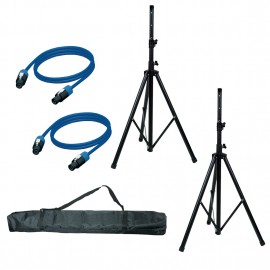 American Audio SAS01 - zestaw statywów z pokrowcem i kablami