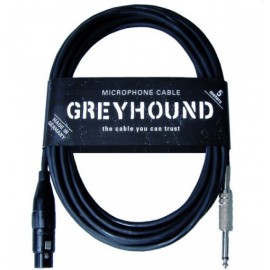 KLOTZ XLR-JACK AMPHENOL GREYHOUND - kabel mikrofonowy 5M