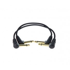 KLOTZ NIESYM. JK-JK GOLD BLACK - kabel audio (0,15m)