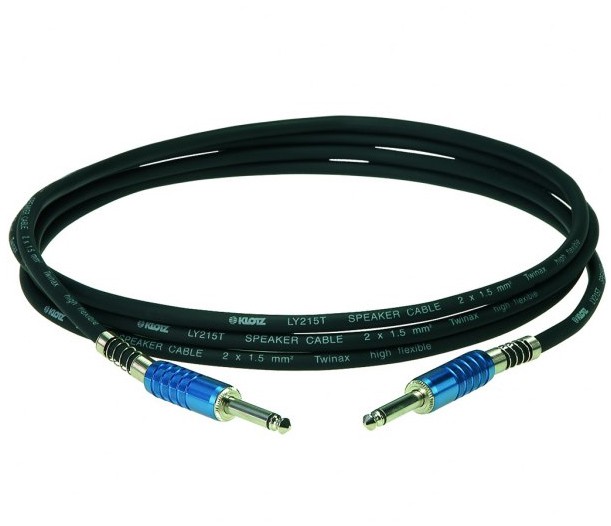 KLOTZ J-J BLACK - kabel głośnikowy (2m)