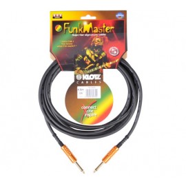 KLOTZ J-J GOLD FUNK MASTER - kabel instrumentalny (3m)