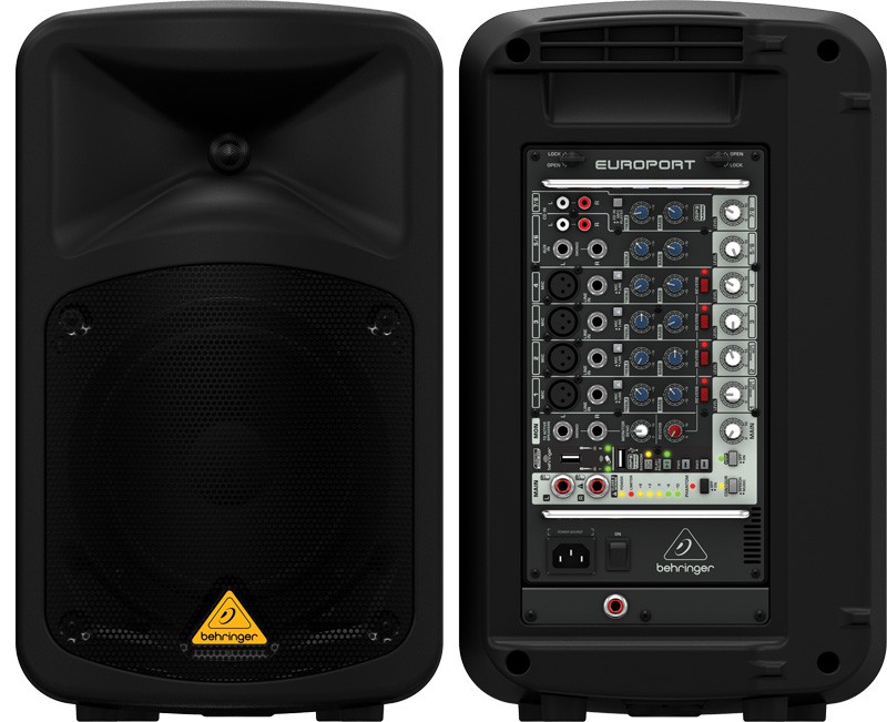 Behringer EUROPORT EPS500MP3 - mobilny zestaw nagłośnieniowy z MP3