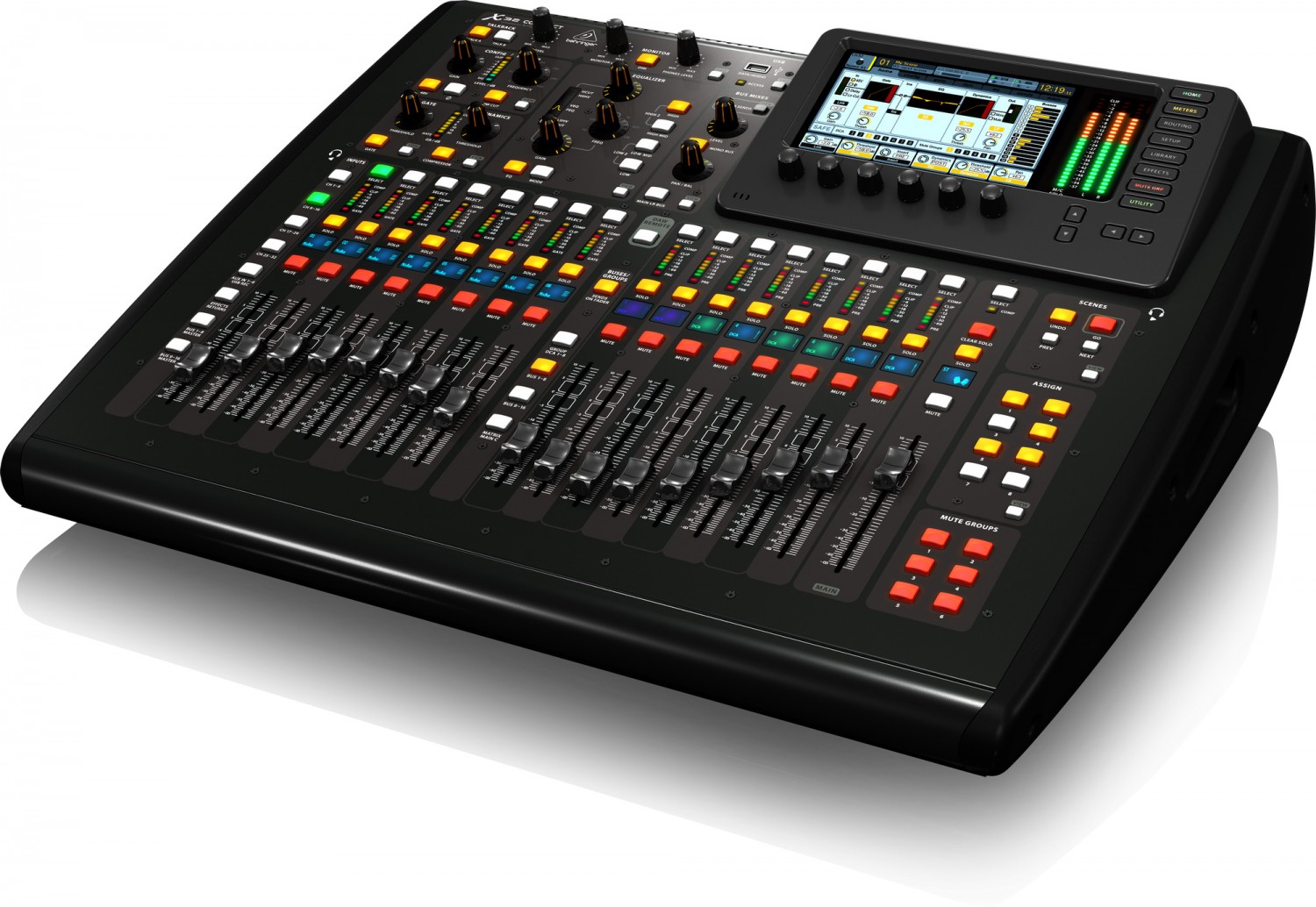 Behringer X32 COMPACT - kompaktowa konsoleta cyfrowa