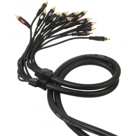 Die Hard DH800 - Kabel do nagrywania 8 x RCA M - 8 x RCA M 3m
