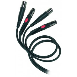Die Hard DH650 - Kabel audio XLR M/ XLR F - XLR F/ XLR M 0,3m