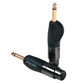 Die Hard DHMA290 - Adapter metalowy mono jack M - XLR F