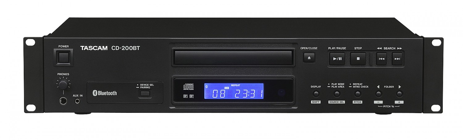 Tascam CD-200BT - odtwarzacz CD/MP3/WAV/Bluetooth