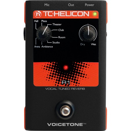 TC Helicon VoiceTone R1 - procesor wokalowy