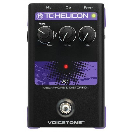 TC Helicon VoiceTone X1 - procesor wokalowy