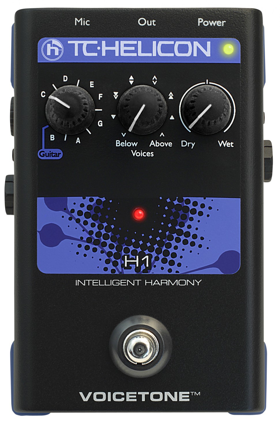 TC Helicon VoiceTone H1 - procesor wokalowy