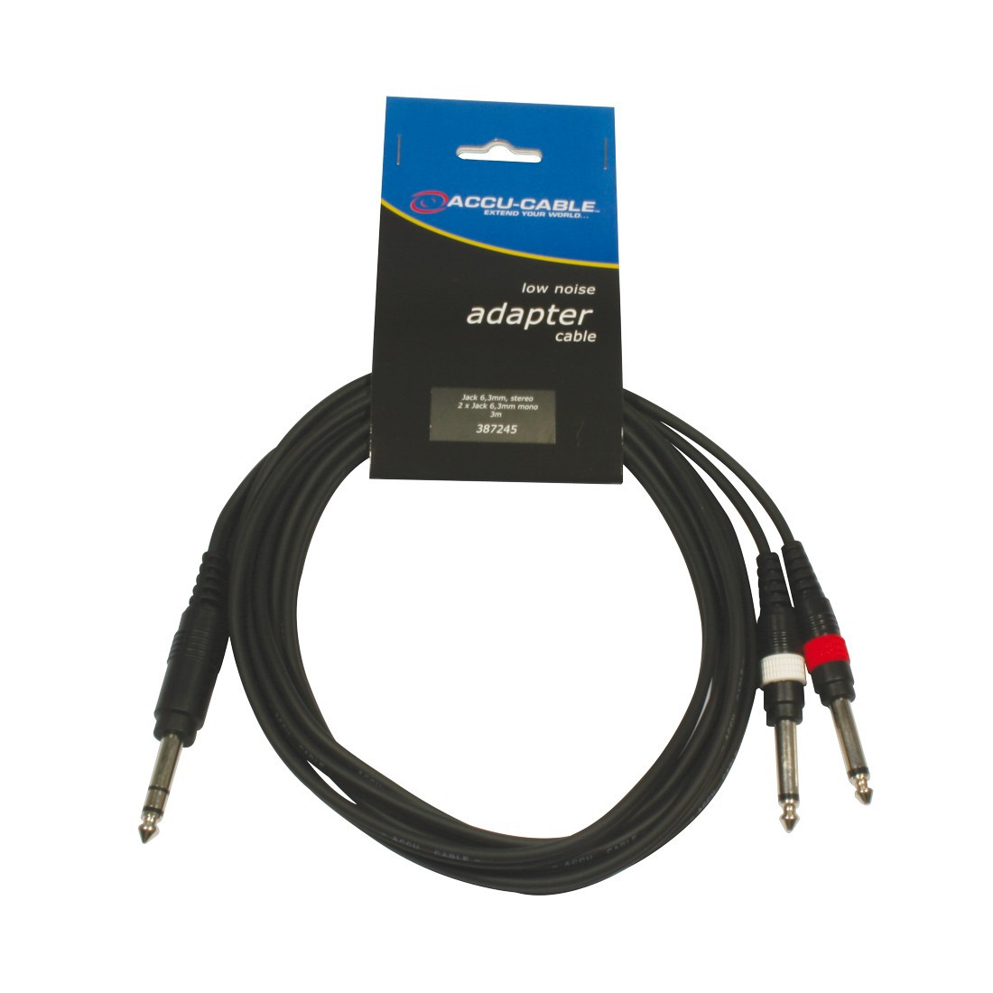 Accu-Cable AC-J6S-2J6M/3 - kabel audio Accu-Cable AC-J6S-2J6M/3 - kabel audio