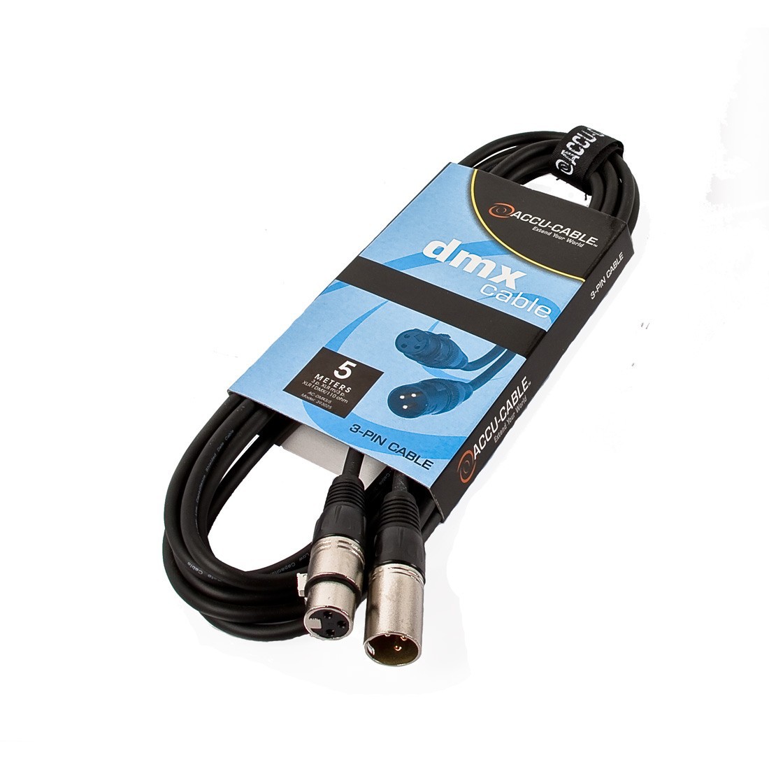 Accu-Cable AC-DMX3/5 - kabel oświetleniowy DMX (5m) Accu-Cable AC-DMX3/5 - kabel oświetleniowy DMX (5m)