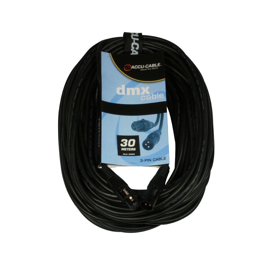 Accu-Cable AC-DMX3/30 - kabel oświetleniowy DMX (30m)