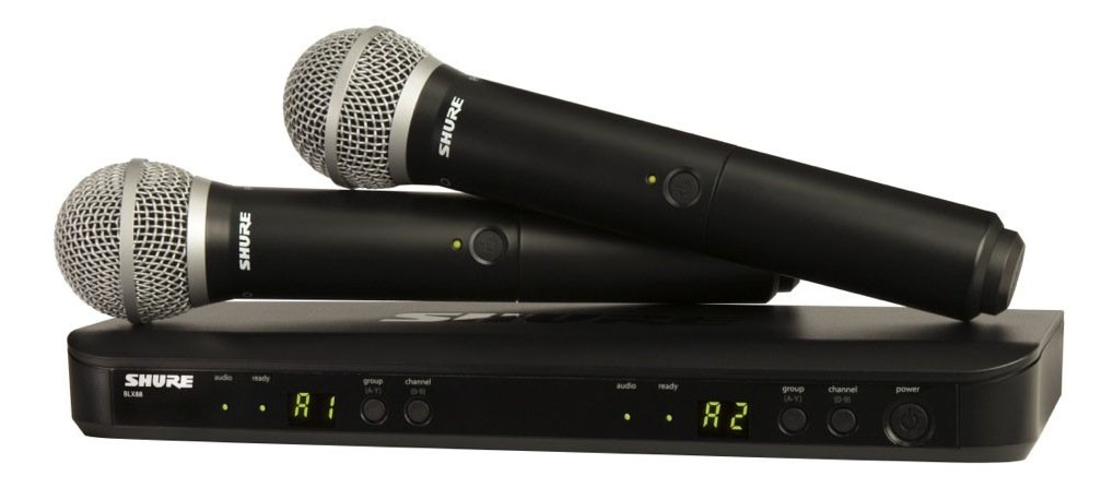 Shure BLX288E/PG58 - system bezprzewodowy