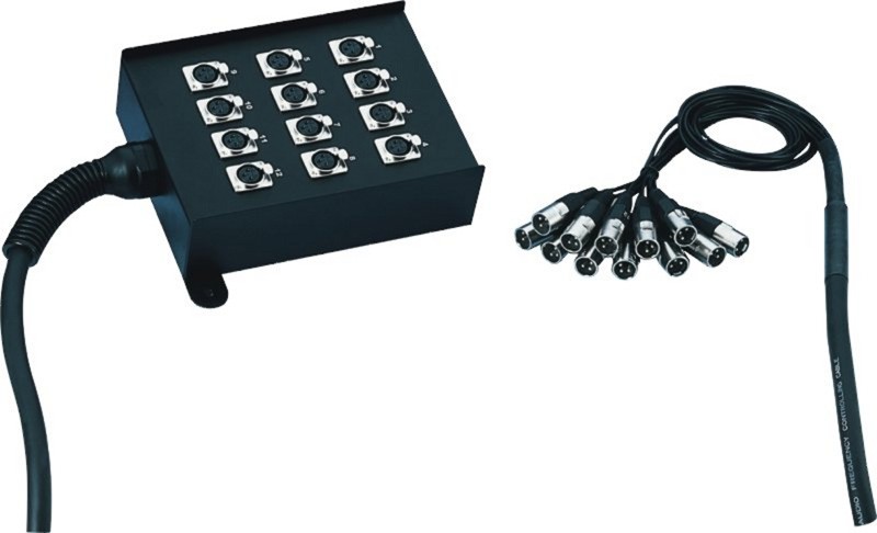 Adam Hall AH K12C10 - kabel wieloparowy multicore Adam Hall Cables K 12 C 10 - kabel wieloparowy multicore