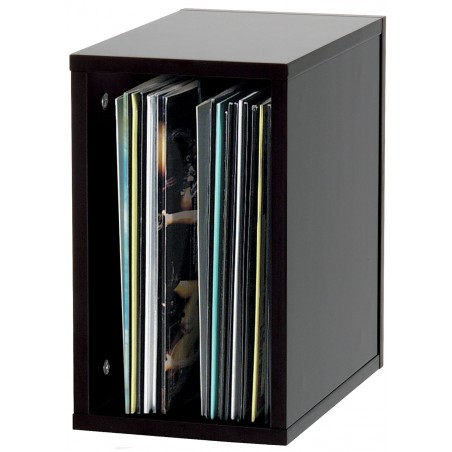Glorious Record Box 55 Black - segregator na płyty winylowe