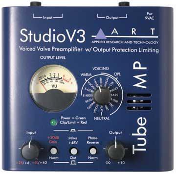 Art Tube MP Studio V3 - lampowy przedwzmacniacz mikrofonowy