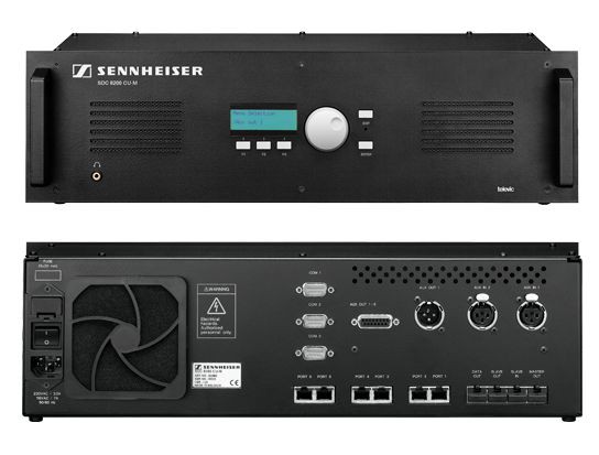 Sennheiser SDC 8200 CU-M - jednostka centralna mikrofonów pulpitowych