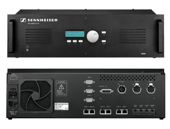 Sennheiser SDC 8200 CU-M - jednostka centralna mikrofonów pulpitowych