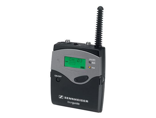 Sennheiser SK 2020-D - system oprowadzania wycieczek / nadajnik bodypack Sennheiser SK 2020-D - system oprowadzania wycieczek / nadajnik bodypack