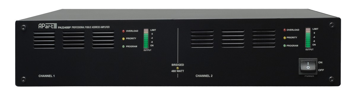 BIAMP PA2240BP - końcówka mocy