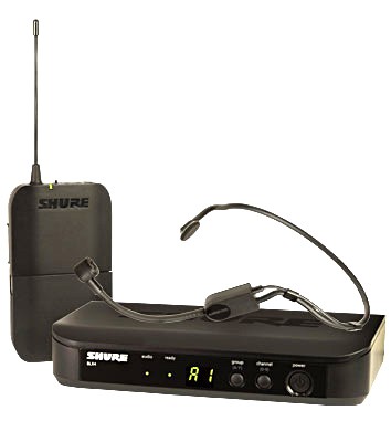 Shure BLX14E/P31 - system bezprzewodowy z mikrofonem nagłownym PGA31 Shure BLX14E/P31 - system bezprzewodowy z mikrofonem nagłownym PGA31