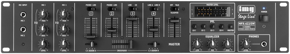 IMG Stage Line MPX-622/SW - mikser DJ
