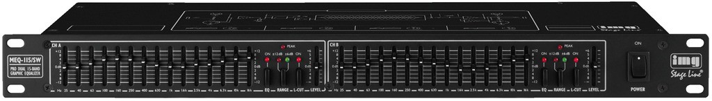 IMG Stage Line MEQ-115/SW - korektor graficzny