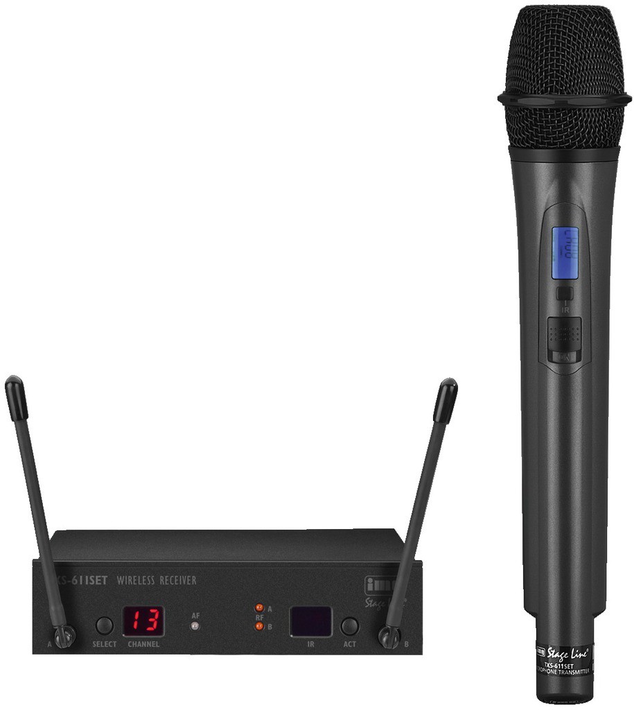 IMG Stage Line TXS-611SET - system bezprzewodowy wieloczęstotliwościowy IMG Stage Line TXS-611SET - system bezprzewodowy wieloczęstotliwościowy