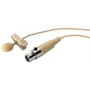 Monacor ECM-501L/SK - elektretowy mikrofon krawatowy