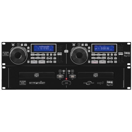 IMG Stage Line CD-292USB - podwójny odtwarzacz CD/MP3 dla DJ'a