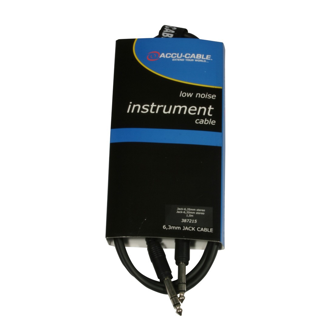 Accu-Cable AC-J6S/1,5 - kabel instrumentalny Accu-Cable AC-J6S/1,5 - kabel instrumentalny