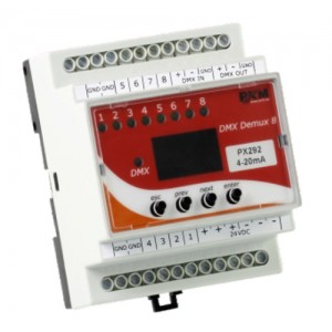 PXM PX292 DMX/4-20mA Interface - konwerter sygnału DMX