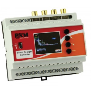 PXM PX245 Sound To Light Converter - konwerter sygnału audio do DMX