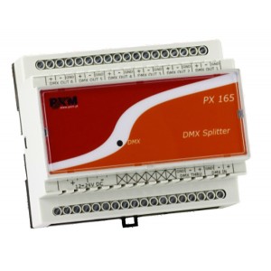 PXM PX165 Rail DMX Splitter - rozdzielacz linii DMX