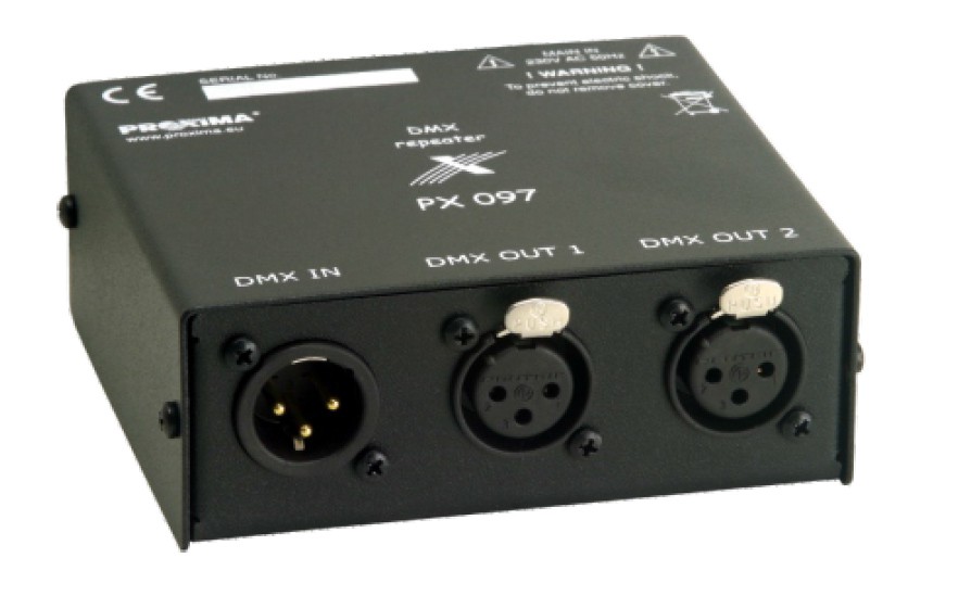 PXM PX097 DMX Repeater - wzmacniacz sygnału DMX