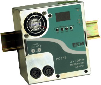 PXM PX156 MultiSystem Dimmer 2 x 1200 W - ściemniacz