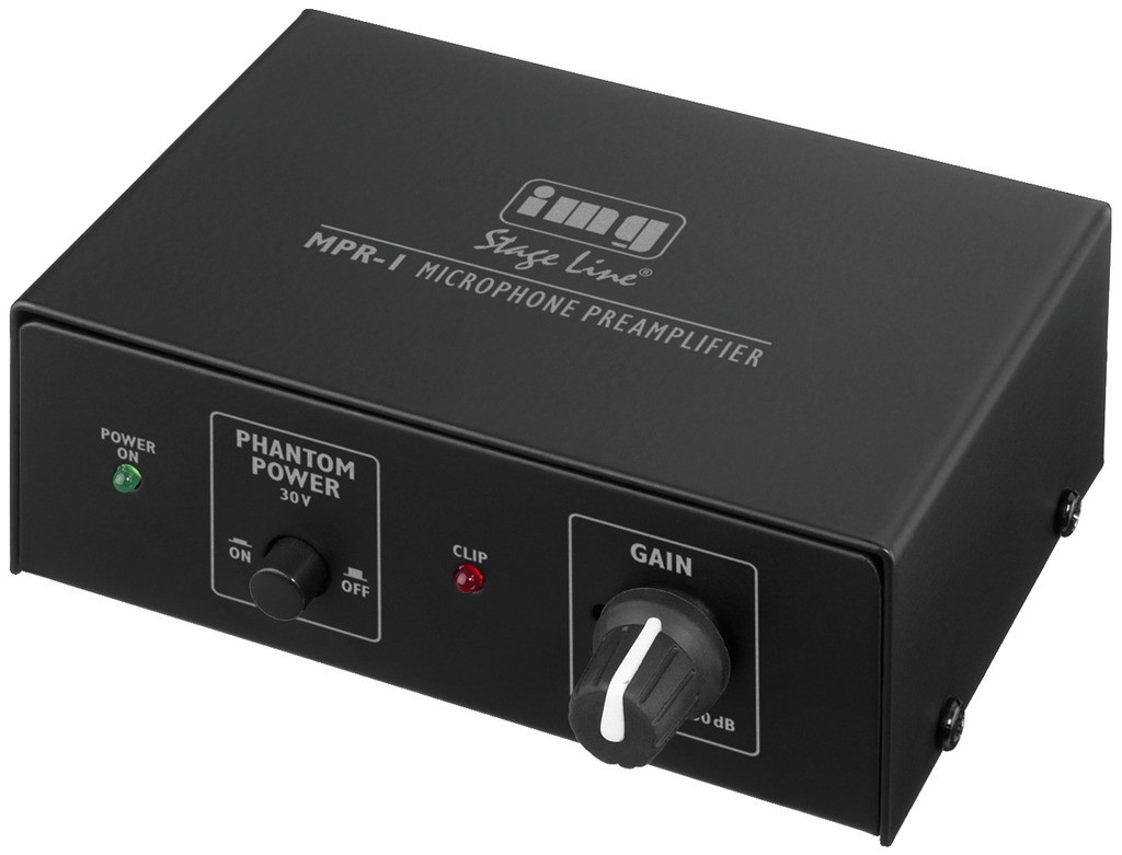 IMG Stage Line MPR-1 - przedwzmacniacz mikrofonowy