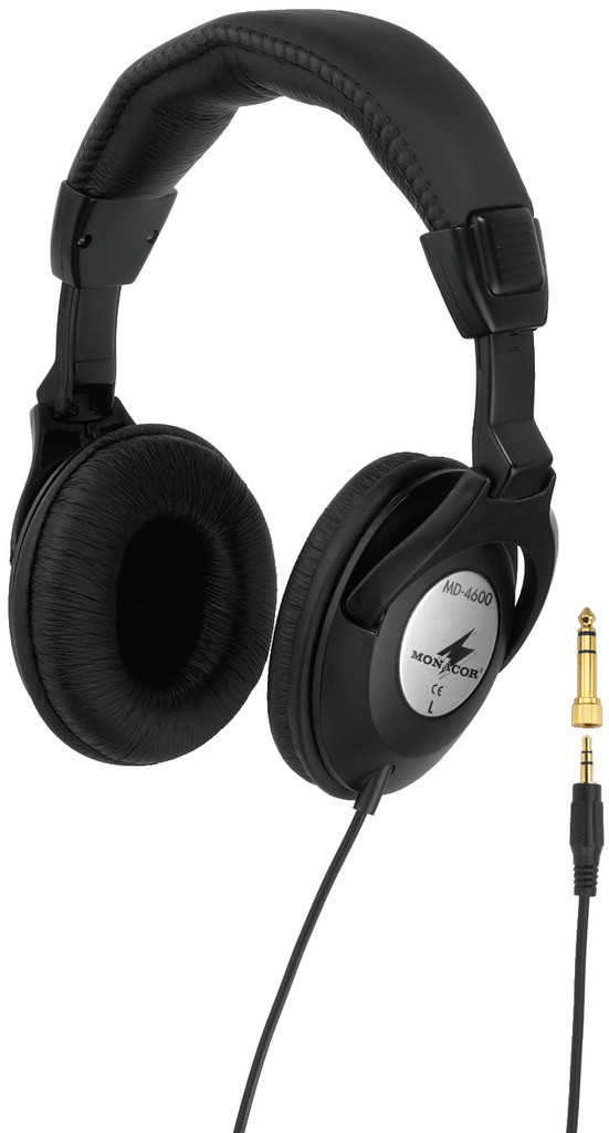 Monacor MD-4600 - słuchawki stereo Monacor MD-4600 - słuchawki stereo