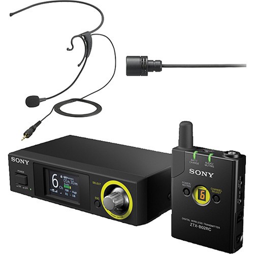 SONY DWZ-B70HL - system bezprzewodowy z mikrofonem lavalier i nagłownym SONY DWZ-B70HL - system bezprzewodowy z mikrofonem lavalier i nagłownym