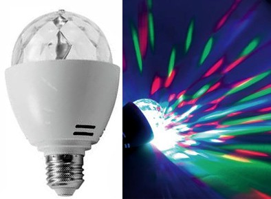 Eurolite  LED BC-1 E27 Beam effect - efekt świetlny żarówkowy