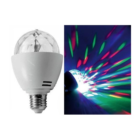 Eurolite  LED BC-1 E27 Beam effect - efekt świetlny żarówkowy