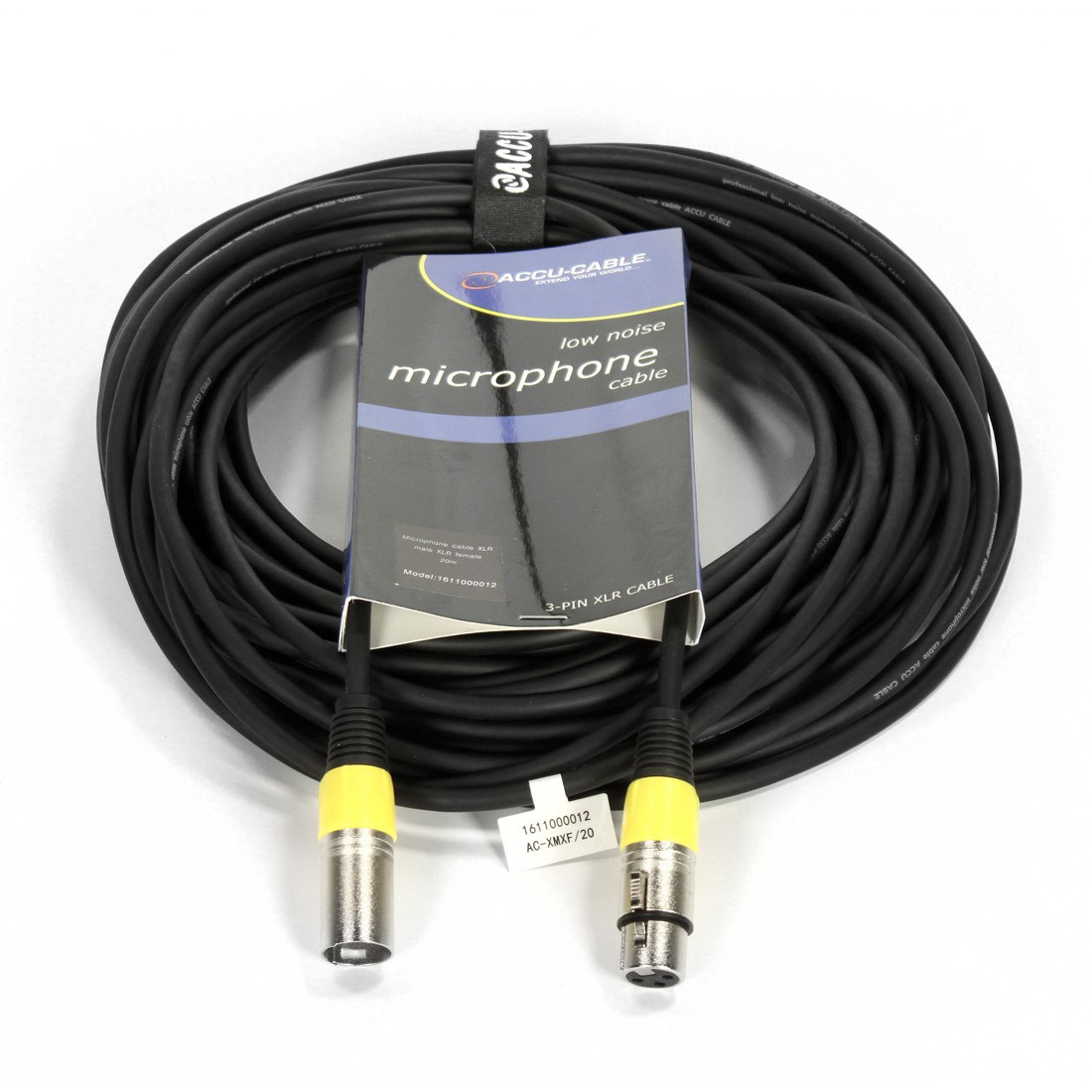 Accu-Cable AC-XMXF/20 - przewód mikrofonowy XLR/XLR 20m