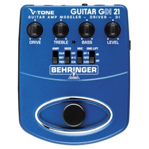 Behringer V-TONE GUITAR DRIVER DI GDI21 - efekt gitarowy