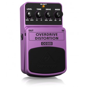 Behringer OVERDRIVE/DISTORTION OD300 - efekt gitarowy