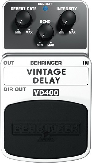 Behringer VINTAGE DELAY VD400 - efekt gitarowy